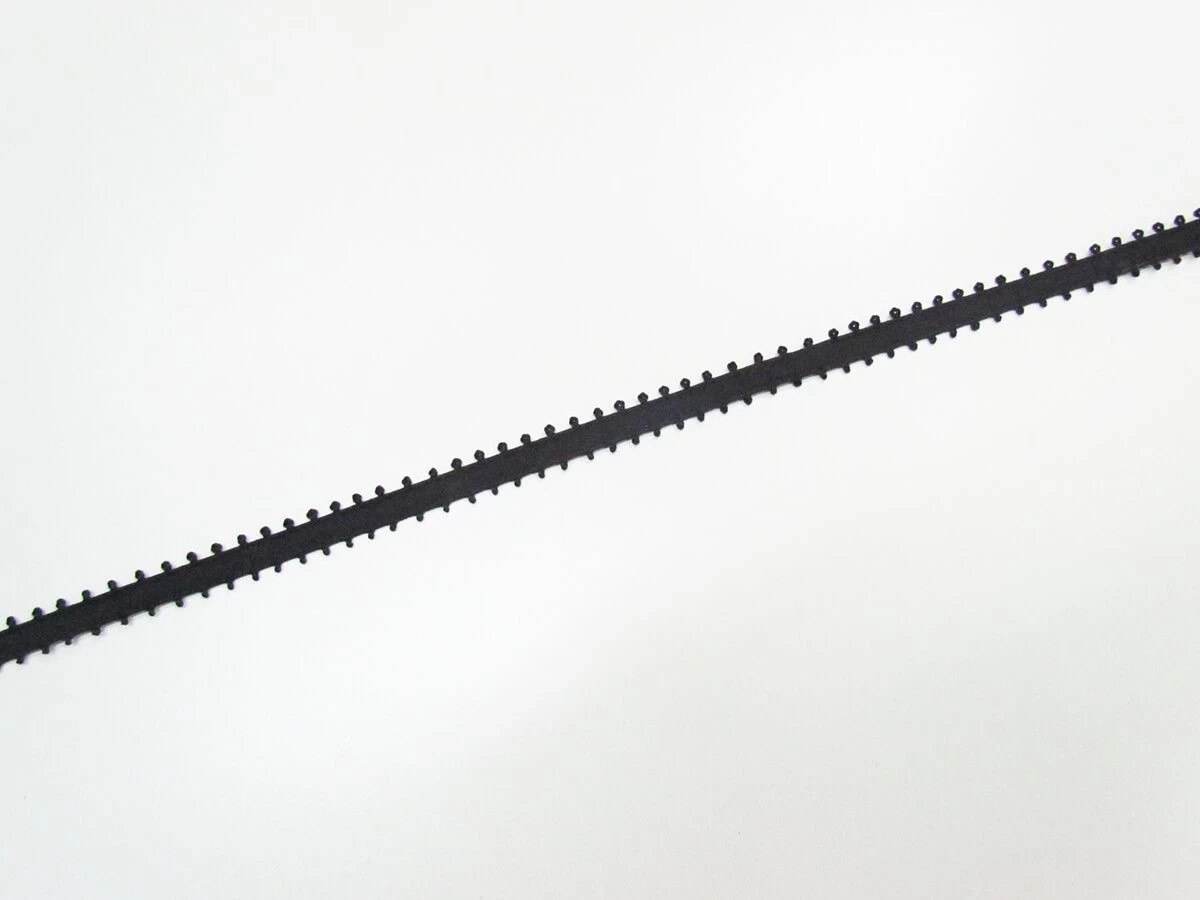 11mm Satin Loop Ribbon- Black #T046 5 11mm Satin Loop Ribbon- Black #T046 - Image 3