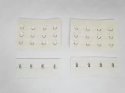 Bra Back White- 4 Hook- 2pk- RW476