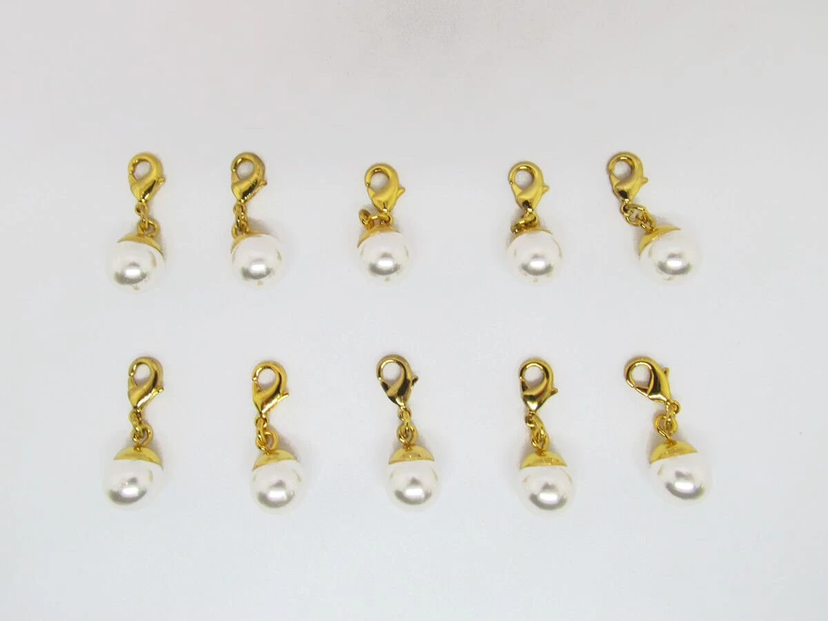 10mm Pearl On Latch- 10pk- RW479 3 10mm Pearl On Latch- 10pk- RW479