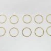 25mm Rings- Gold- 10pk- RW482 -Clothing Fabrics Shop img 0299 4