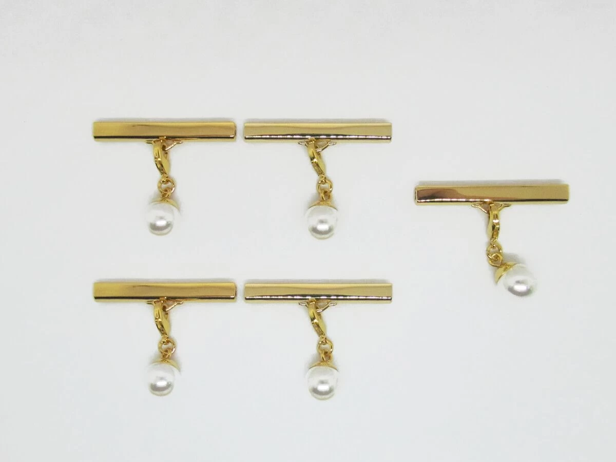 40mm Webbing Crimp With Pearl- RW488 3 40mm Webbing Crimp With Pearl- RW488