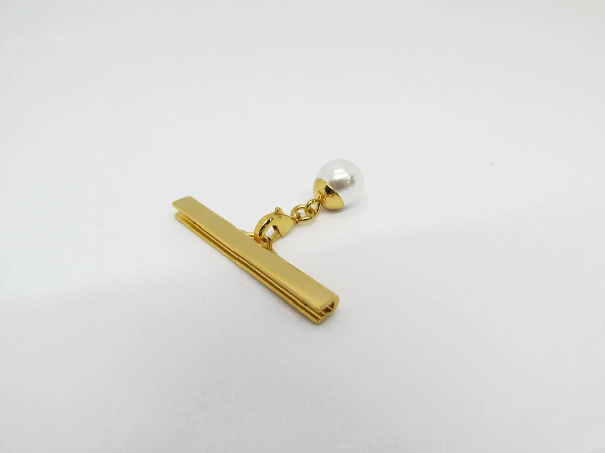 40mm Webbing Crimp With Pearl- RW488 4 40mm Webbing Crimp With Pearl- RW488 - Image 2