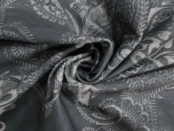 Paisley Sorbtek® Moisture Management Micro Eyelet Knit- Grey #8608