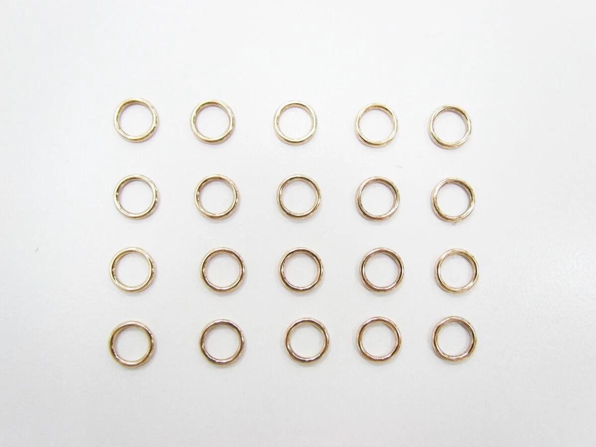 7mm Gold Strap Rings RW290- 20 For $3 3 7mm Gold Strap Rings RW290- 20 For $3