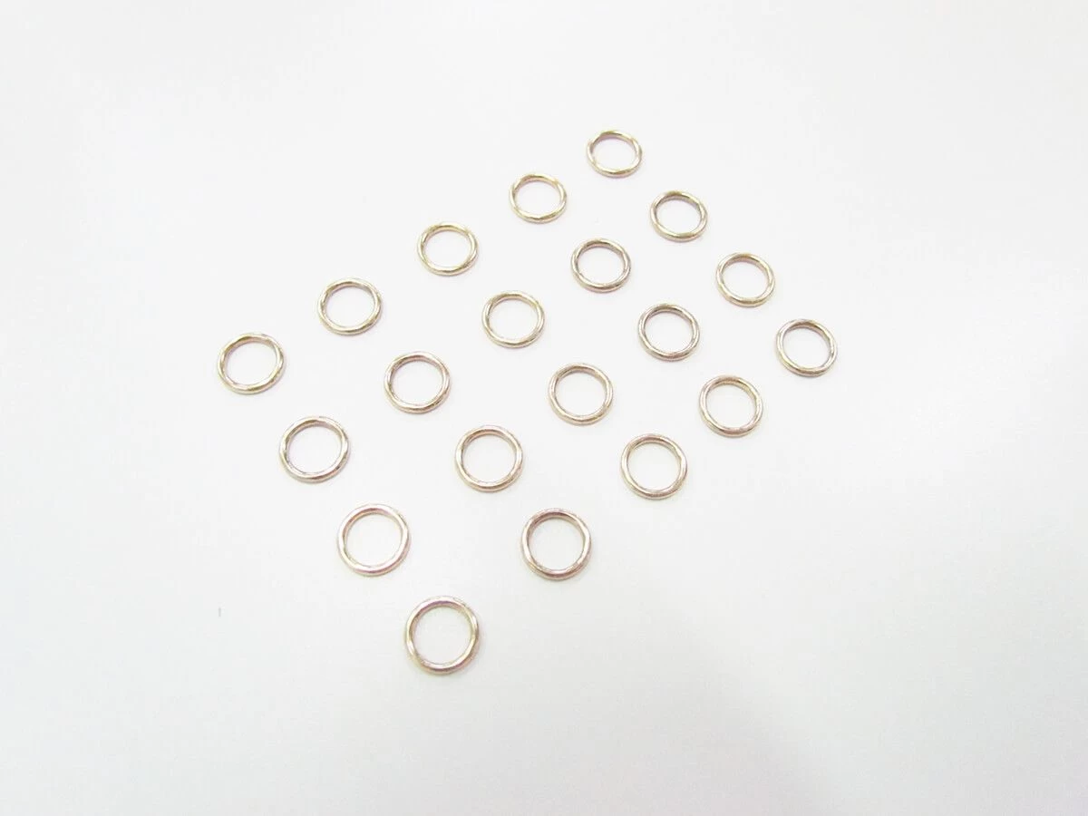7mm Gold Strap Rings RW290- 20 For $3 4 7mm Gold Strap Rings RW290- 20 For $3 - Image 2