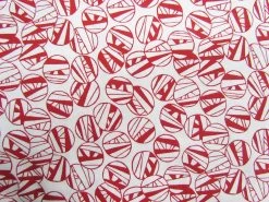 Jumble Cotton- Red #2787