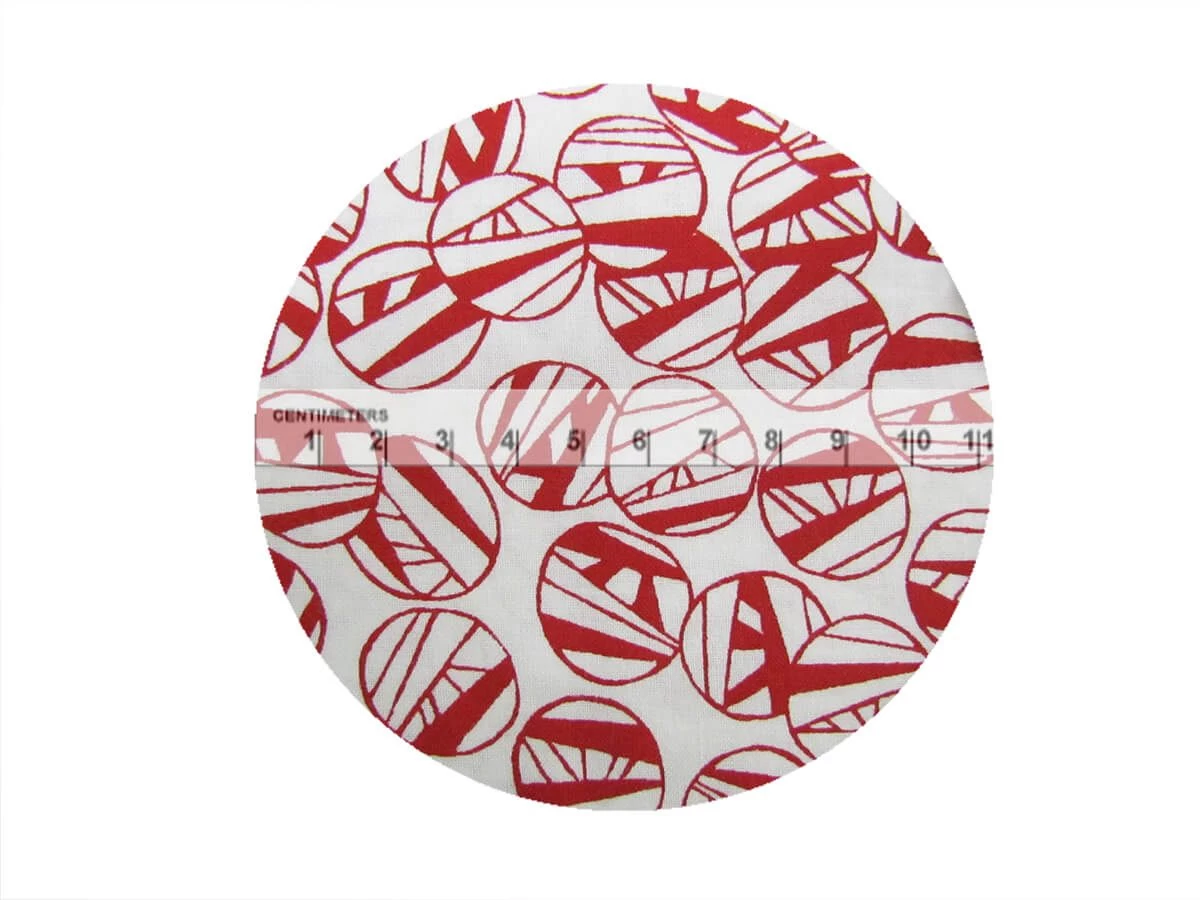 Jumble Cotton- Red #2787 6 Jumble Cotton- Red #2787 - Image 4