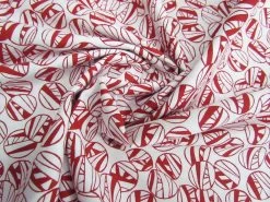 Jumble Cotton- Red #2787 8 Jumble Cotton- Red #2787 -Clothing Fabrics Shop img 0492 1 1