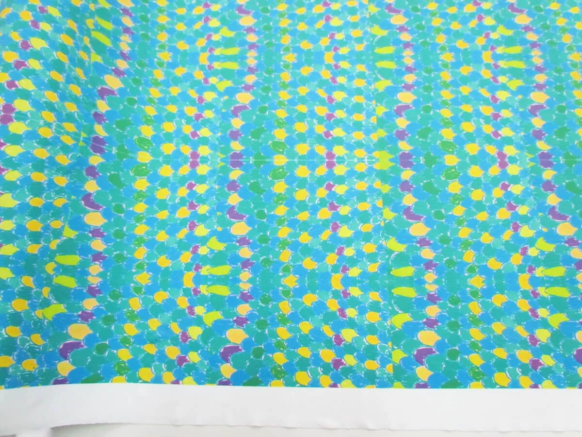 85cm Panel- Crayon Scales Spandex #6107 8 85cm Panel- Crayon Scales Spandex #6107 - Image 6
