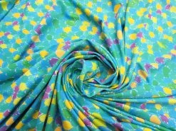 85cm Panel- Crayon Scales Spandex #6107