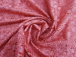 Liberty Cotton- Merton Rose- 5902E- The Emporium Collection- Red -Clothing Fabrics Shop img 0588 1 2