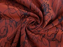 Twirls And Swirls Stretch Jacquard Suiting #8679