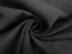 Slub Linen Look Cotton- Chalk Black #8729