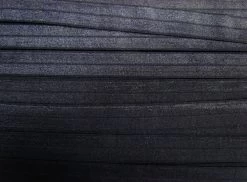 20mm Shiny Fold Over Elastic- Navy #490