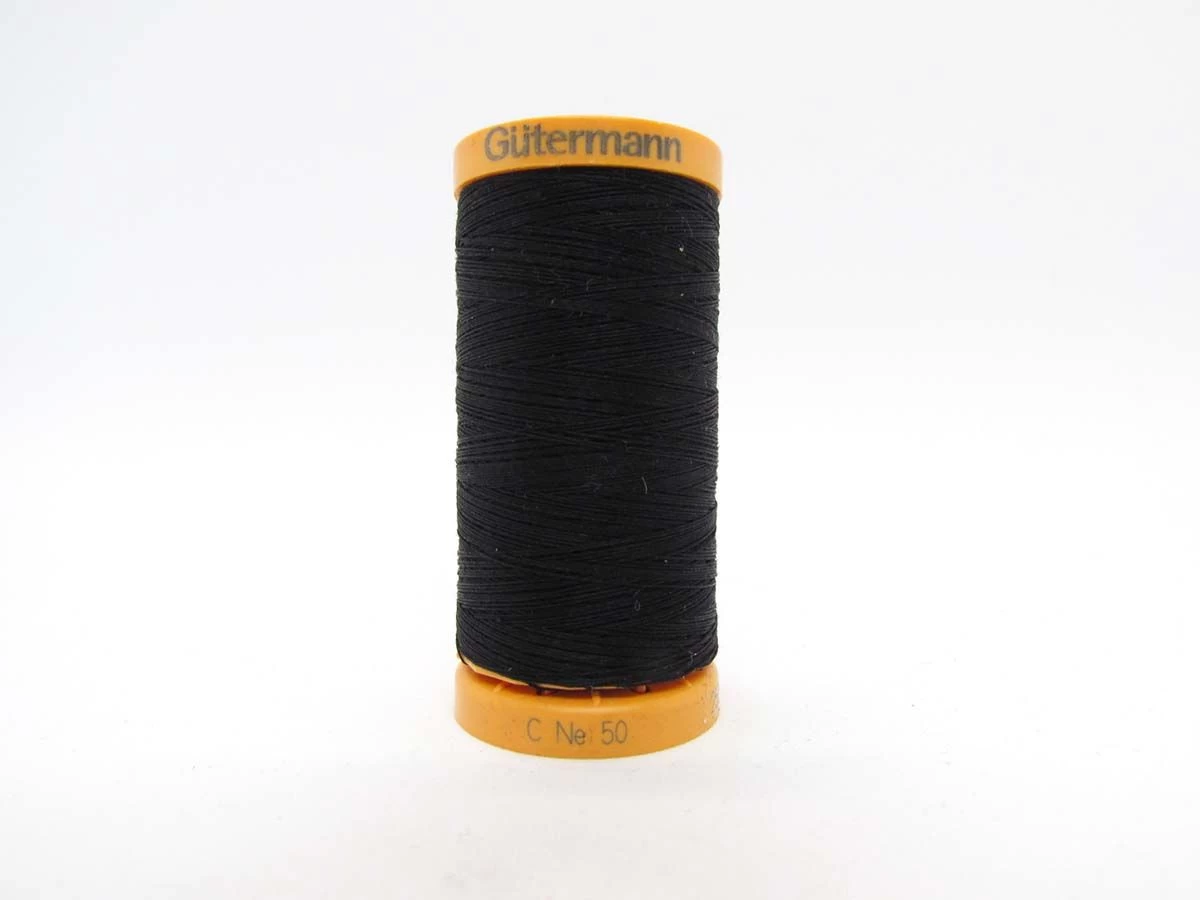 Gutermann 250m Cotton Thread- 5201 3 Gutermann 250m Cotton Thread- 5201