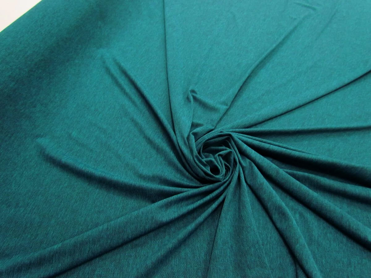 Micro Eyelet Active Knit- Marle Teal #4834 4 Micro Eyelet Active Knit- Marle Teal #4834 - Image 2