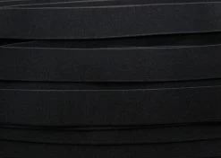 Budget Elastic- 25mm High Density- Black #226
