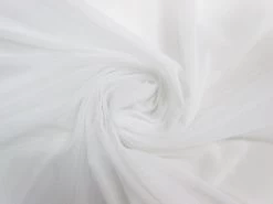 2 Way Stretch Mesh- White Swan #8826