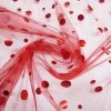 Sequin Spot Glitter Net- Red #2910 -Clothing Fabrics Shop img 1219 3