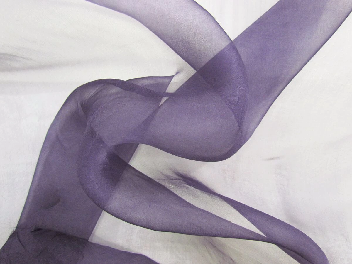 Silk Organza- Duchess Purple #8861 3 Silk Organza- Duchess Purple #8861