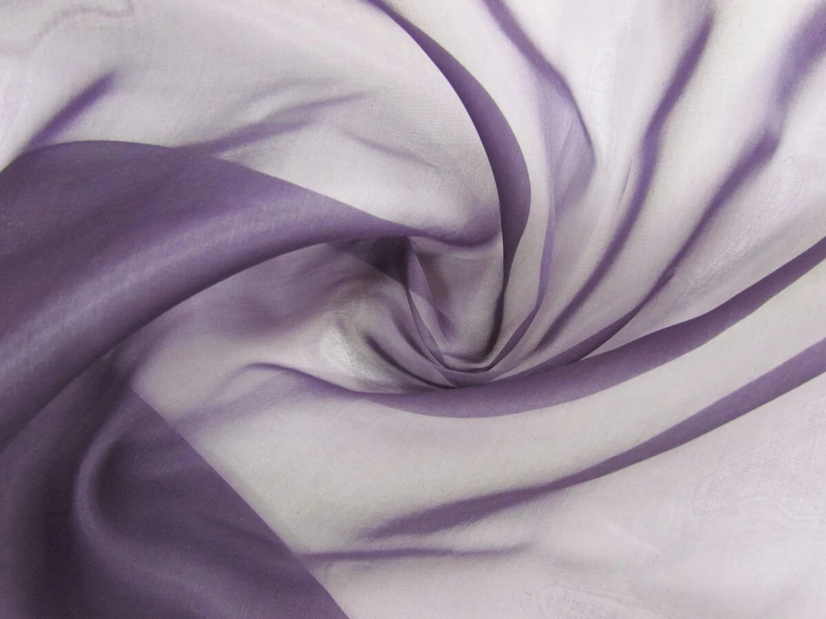 Silk Organza- Prince Purple #8862 3 Silk Organza- Prince Purple #8862