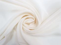 Lightweight Silk Crepe De Chine- Creamy White #8903