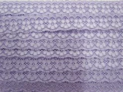 25mm Stella Stretch Lace Trim- Purple #243