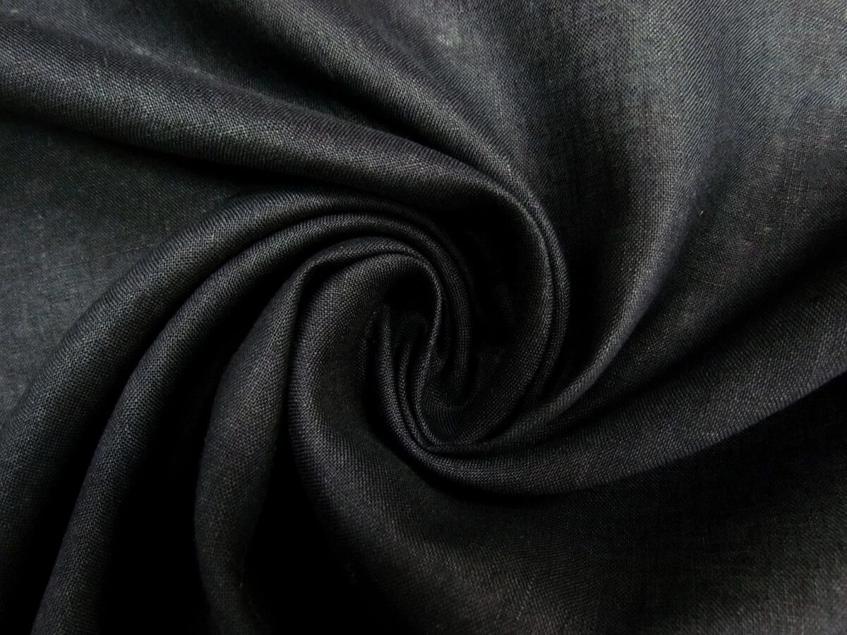 Lightweight Linen- Onyx #8923 3 Lightweight Linen- Onyx #8923