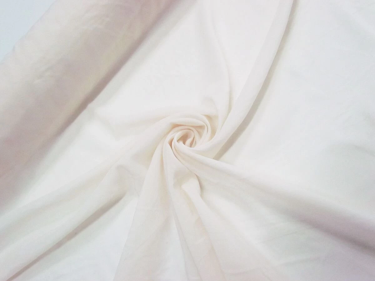 Stretch Crepe De Chine- Daisy Ivory #8955 4 Stretch Crepe De Chine- Daisy Ivory #8955 - Image 2
