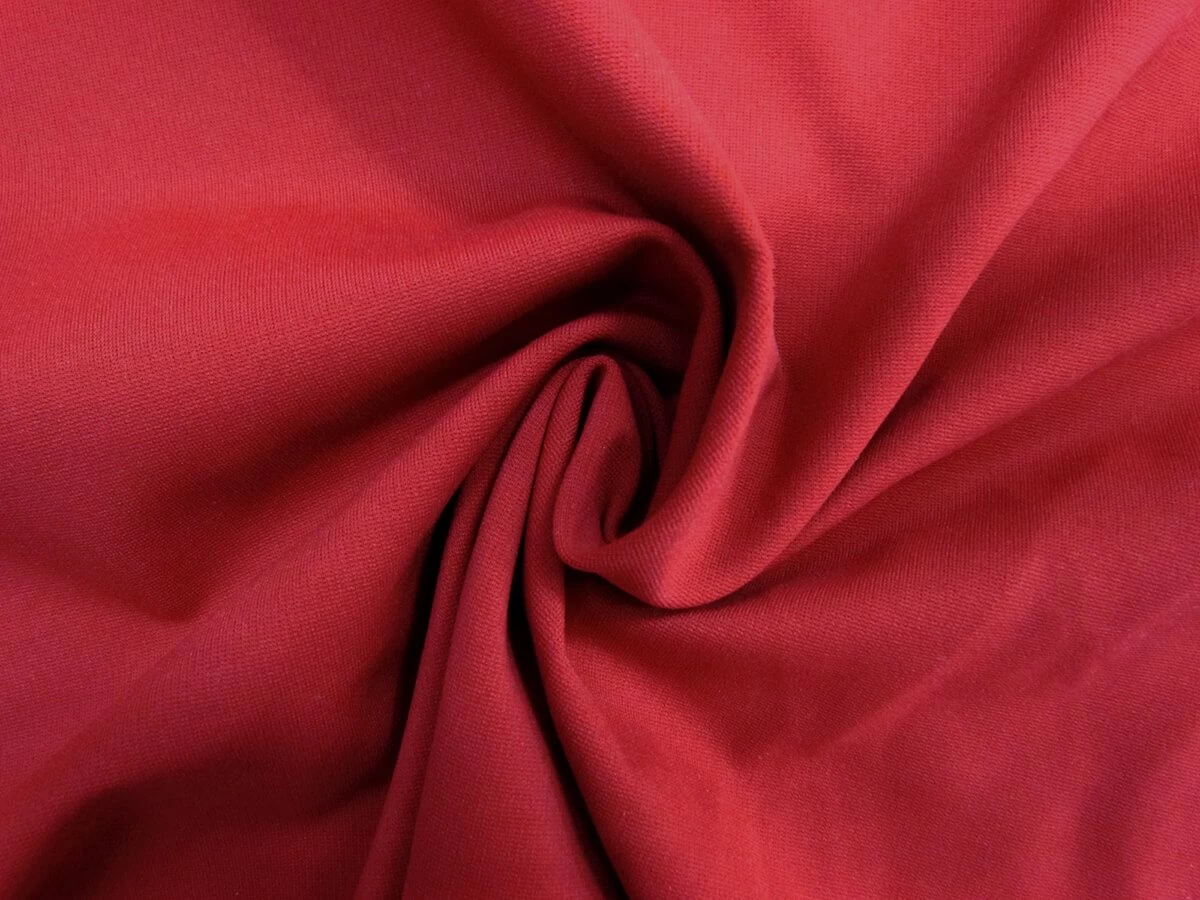 Viscose Ponte- Red Tulip #8997 3 Viscose Ponte- Red Tulip #8997