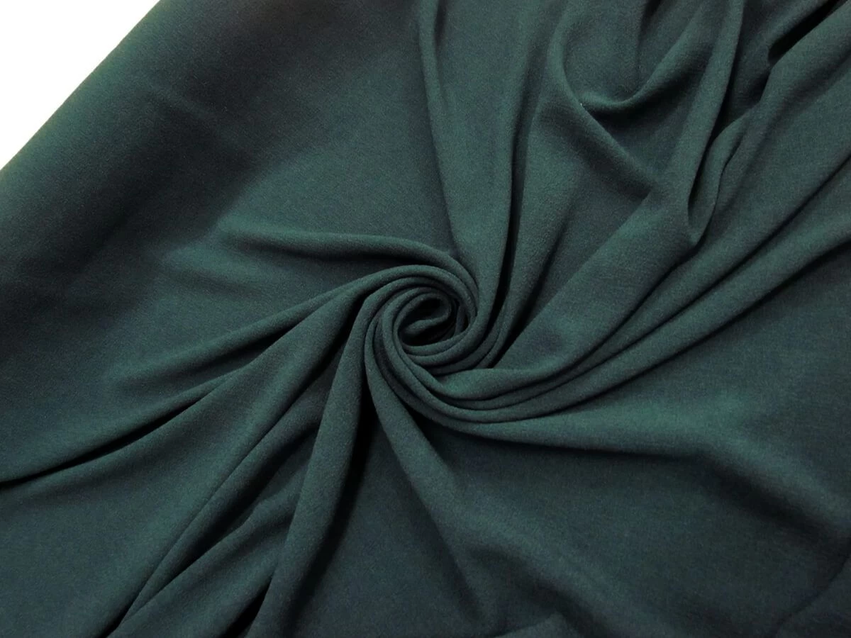Crepe- Tourmaline Green #9025 4 Crepe- Tourmaline Green #9025 - Image 2