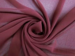 Georgette- Vintage Berry Red #9029