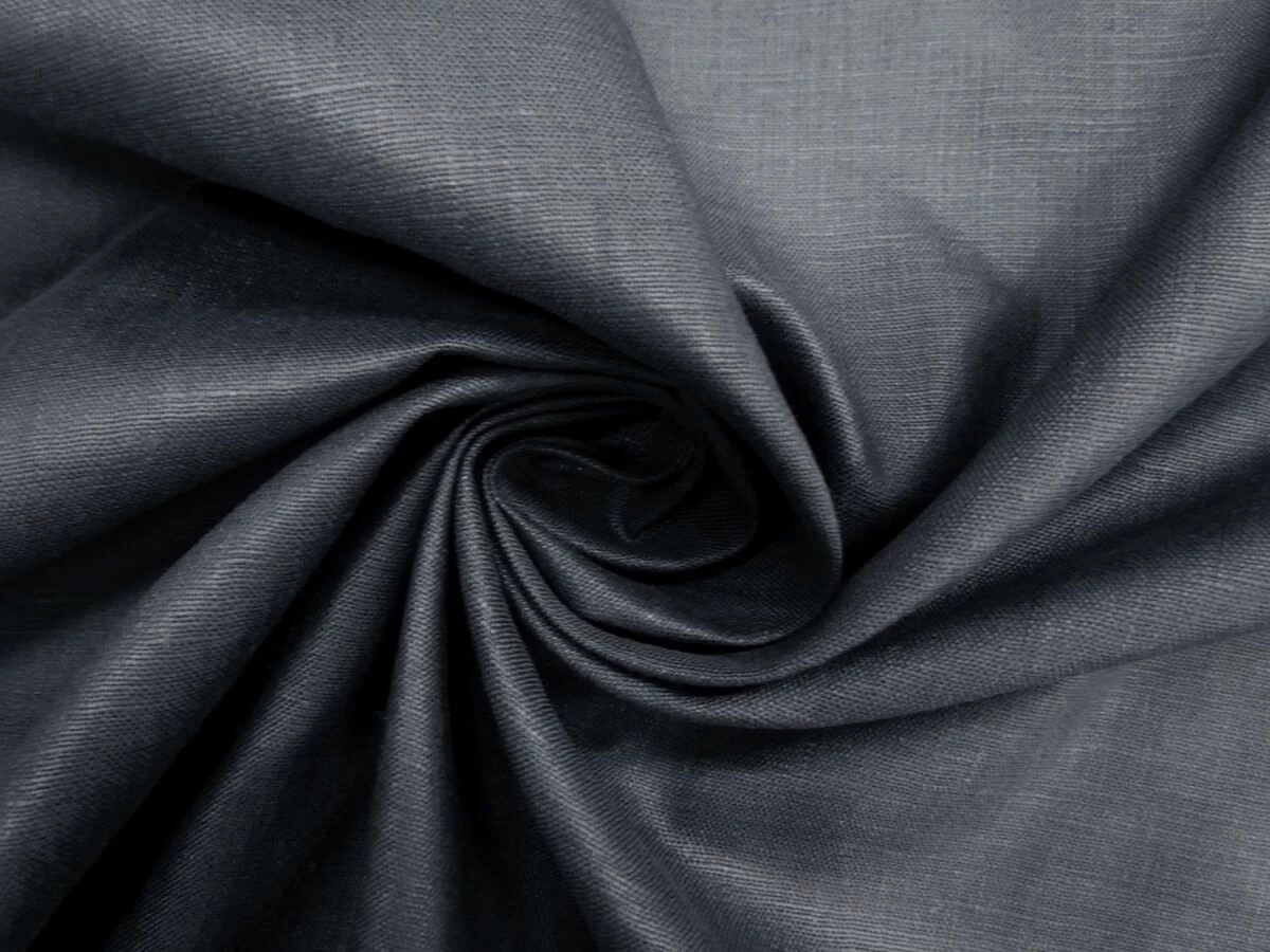 Polished Linen Chintz- Stormy Blue Grey #9046 3 Polished Linen Chintz- Stormy Blue Grey #9046