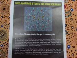 Bush Food Dreaming Cotton- Ecru -Clothing Fabrics Shop img 1843 1 1