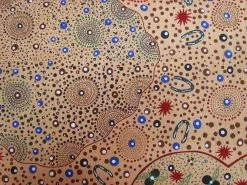 Bush Food Dreaming Cotton- Ecru