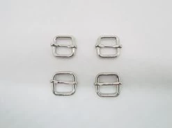 15mm Slider Buckle- Chunky Silver- RW623