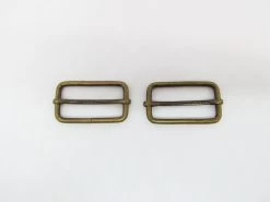 38mm Slider Buckle- Brass- RW625