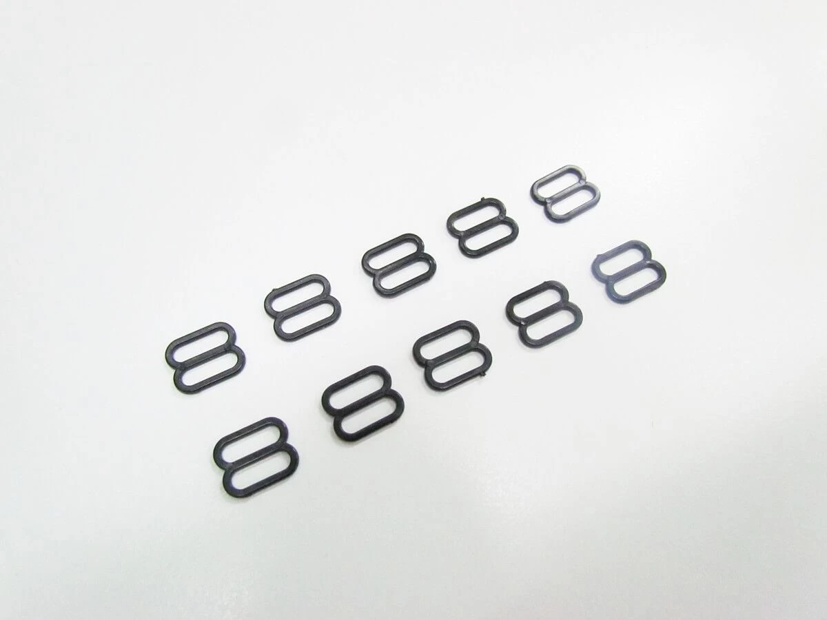9mm Black Plastic Strap Adjusters RW067- 10 For $3 4 9mm Black Plastic Strap Adjusters RW067- 10 For $3 - Image 2