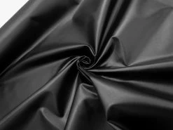 Wet Look Coated Stretch Denim- Oil Black #9094 -Clothing Fabrics Shop img 2007 4