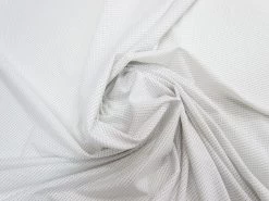 Stretch Eyelet Lining- White #6337