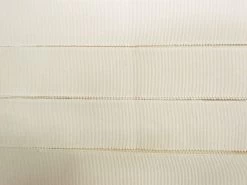 32mm Cotton Blend Petersham Ribbon- Natural #T094