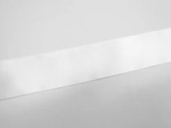 39mm Satin Ribbon- White #T095 -Clothing Fabrics Shop img 2100 3