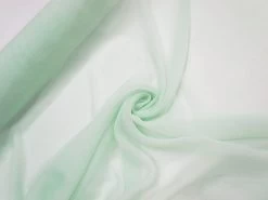 Silk Yoryu Chiffon- Bright Minty #9109 -Clothing Fabrics Shop img 2106 3