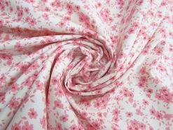 Fields Of Daisies Cotton- Pink #PW1253 -Clothing Fabrics Shop img 2135 1 1