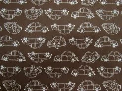 Retro Beetle Cotton- Brown