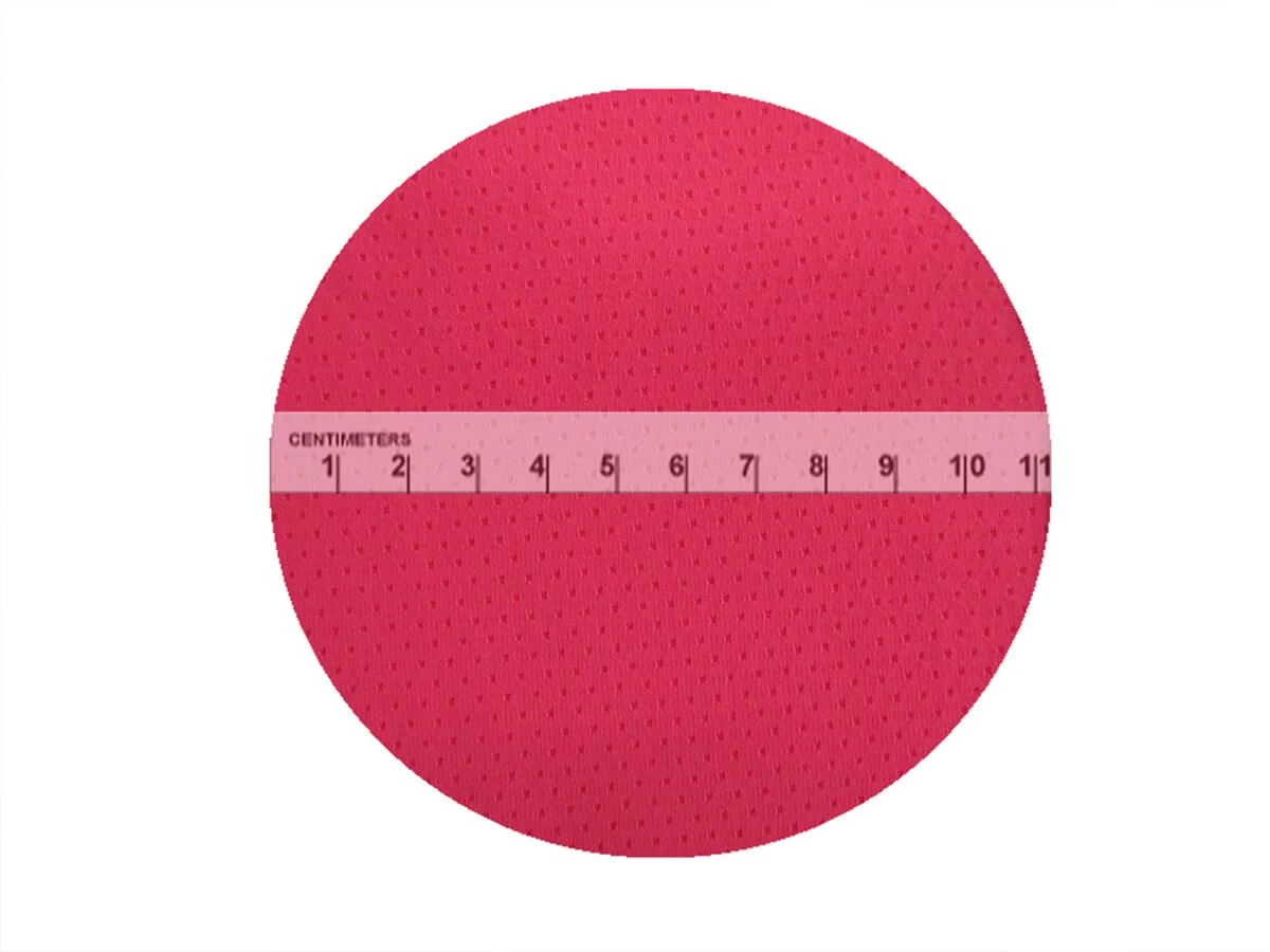Sports Eyelet Spandex Jersey- Brilliant Pink #5020 5 Sports Eyelet Spandex Jersey- Brilliant Pink #5020 - Image 3