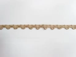 12mm Decorative Loop Trim- Beige #490 -Clothing Fabrics Shop img 2430 1 2