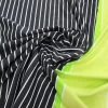 Laser Light Stripe Spandex 68cm Panel- Lime #3147