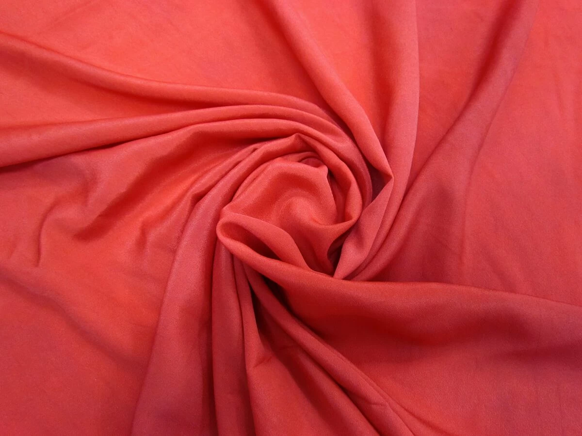 *Seconds* Crepe De Chine- Chilli #6495 3 *Seconds* Crepe De Chine- Chilli #6495