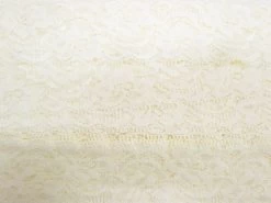 50mm Lily Stretch Floral Lace Trim- Cream #335